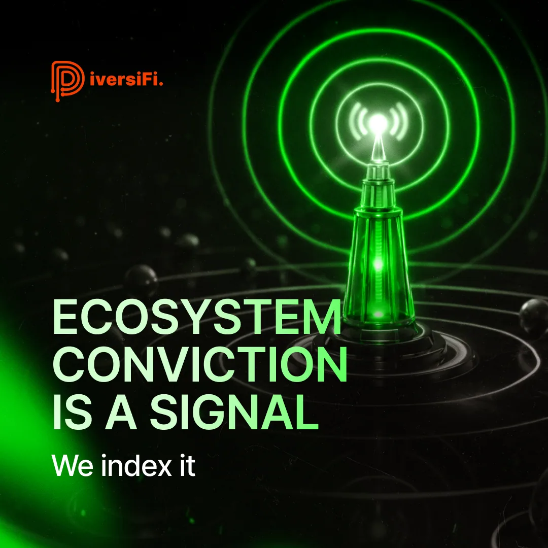 Ecosystem Conviction is a Signal