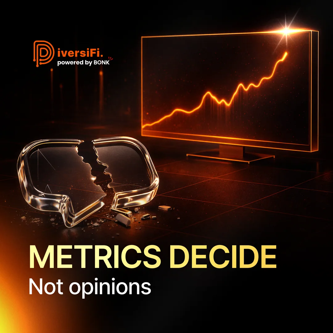Metrics Decide Not Opinions