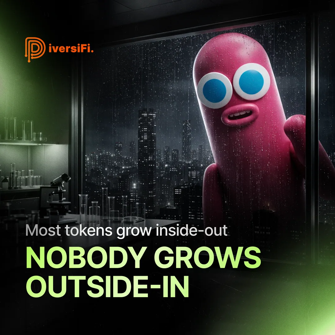 Nobody Grows Outside-in