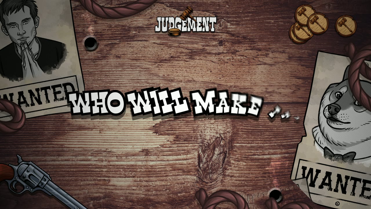 Judgement — The Verdict Is Coming — style frame 3